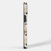 Jack Russell Terrier poten en botten iPhone Hoesje (Rechterkant)