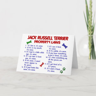 JACK RUSSELL TERRIER Property Laws 2 Kaart