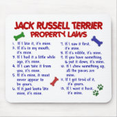 JACK RUSSELL TERRIER Property Laws 2 Muismat (Voorkant)