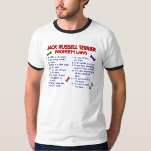 JACK RUSSELL TERRIER Property Laws 2 T-shirt