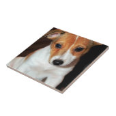 Jack Russell Terrier Puppy Dog Tile Tegeltje (Zijkant)