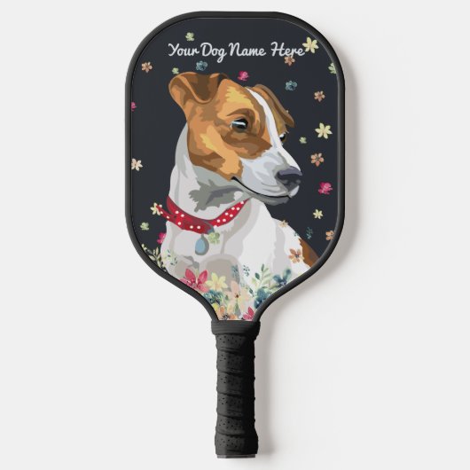 Jack Russell Terrier puppy naam Pickleball Paddle (Voorkant)