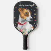Jack Russell Terrier puppy naam Pickleball Paddle (Achterkant)