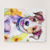 Jack Russell Terrier-puzzel Legpuzzel (Horizontaal)