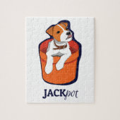 Jack Russell Terrier Puzzle Legpuzzel (Verticaal)