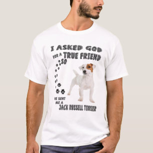 Jack Russell Terrier Quote mama, Parson Dog Dad Co T-shirt