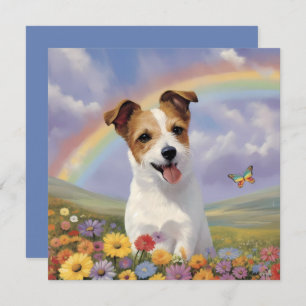 Jack Russell Terrier Rainbow Aangepaste hondennaam
