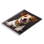 Jack Russell Terrier Realisme Kunstportret Notitieboek (Linkerzijde)
