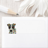 Jack Russell Terrier Retouradres Label (Insitu)