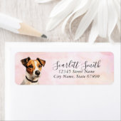 Jack Russell Terrier Return Address Labels (Insitu)