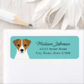 Jack Russell Terrier Return Address Labels (Insitu)