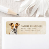 Jack Russell Terrier Return Address Labels (Insitu)