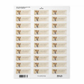 Jack Russell Terrier Return Address Labels (Full Sheet)