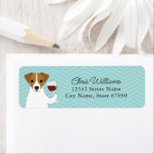 Jack Russell Terrier Return Address Labels (Insitu)
