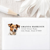 Jack Russell Terrier Return Address Labels (Insitu)