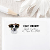 Jack Russell Terrier Return Address Labels (Insitu)