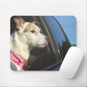 Jack Russell Terrier Ride to the Beach Mousepad Muismat (Met muis)
