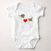 Jack Russell Terrier Romper (Voorkant)