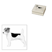 Jack Russell Terrier Rubber Stamp Rubberstempel (Gestempeld)