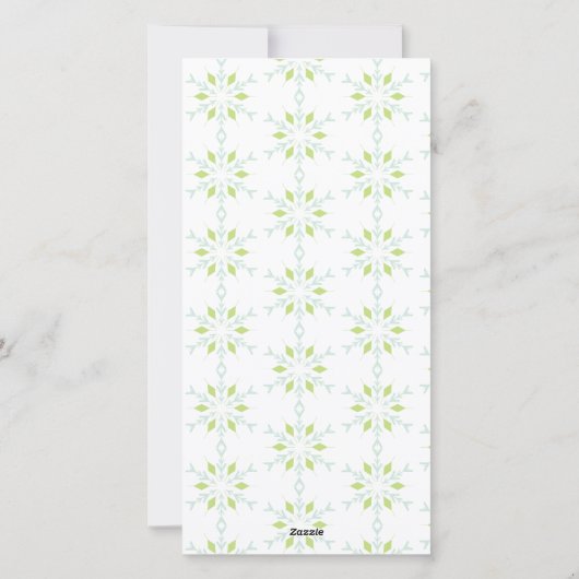 Jack Russell Terrier Santa Dog in Green Holiday Ca Feestdagenkaart (Achterkant)