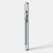 Jack Russell Terrier Schattigee Blauwe Kerst Feest iPhone Hoesje (Linkerkant)