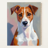 Jack Russell Terrier Schilderen Hond Huisdier Planner (Achterkant)