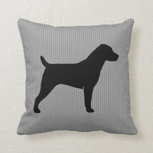 Jack Russell Terrier Silhouette Kussen