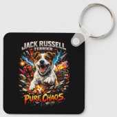 Jack Russell Terrier Sleutelhanger (Achterkant)