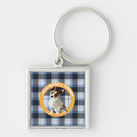 Jack Russell Terrier Sleutelhanger (Voorkant)