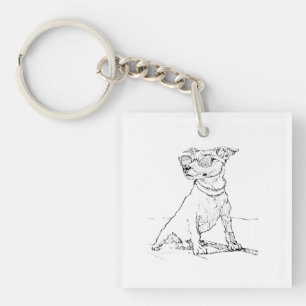 Jack Russell Terrier Sleutelhanger