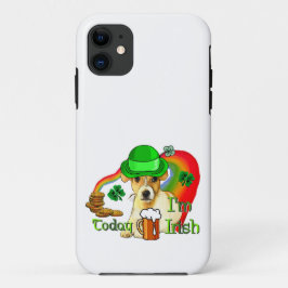 Jack Russell Terrier St Patricks iPhone 11 Hoesje