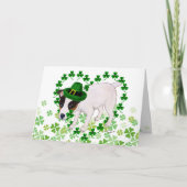 Jack Russell Terrier St. Patrick's Day Kaart (Voorkant)
