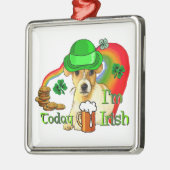 Jack Russell Terrier St Patricks Metalen Ornament (Links)