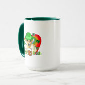 Jack Russell Terrier St Patricks Mok (Voorkant links)