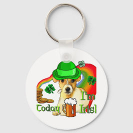 Jack Russell Terrier St Patricks Sleutelhanger