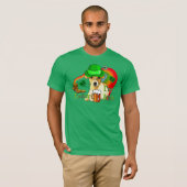 Jack Russell Terrier St Patricks T-shirt (Voorkant volledig)