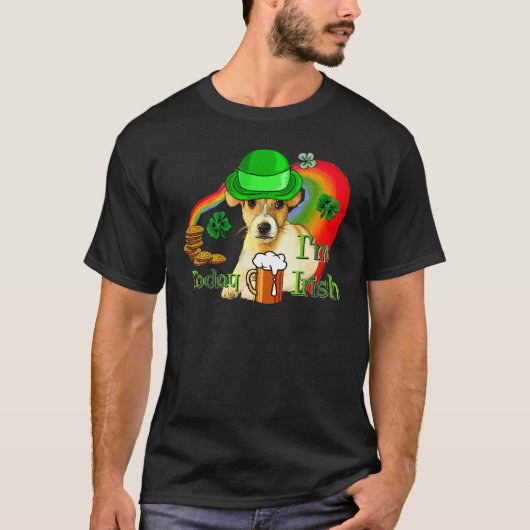 Jack Russell Terrier St Patricks T-shirt (Voorkant)