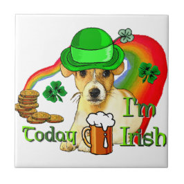 Jack Russell Terrier St Patricks Tegeltje