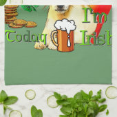 Jack Russell Terrier St Patricks Theedoek (Gevouwen)