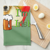 Jack Russell Terrier St Patricks Theedoek (Quarter Fold)
