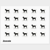 Jack Russell Terrier Sticker (Vel)