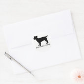 Jack Russell Terrier Sticker (Envelop)