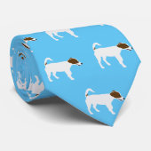 Jack Russell Terrier Stropdas (Opgerold)