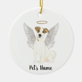 Jack Russell Terrier Sympathie Herdenking Keramisch Ornament