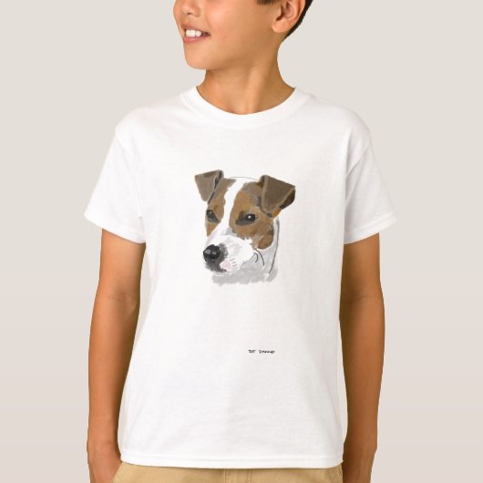 Jack Russell Terrier T-shirt (Voorkant)