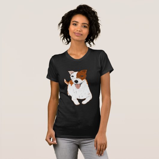 Jack Russell Terrier T-shirt (Voorkant volledig)