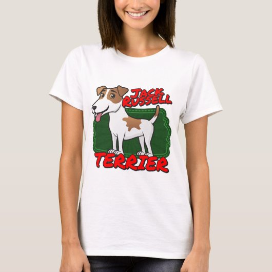 Jack Russell Terrier T-shirt (Voorkant)
