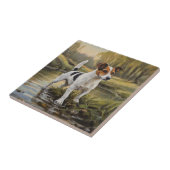 Jack Russell Terrier Tegeltje (Zijkant)