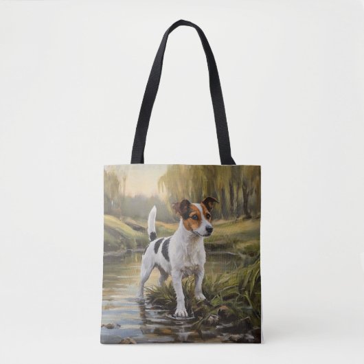Jack Russell Terrier Tote Bag (Voorkant)