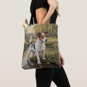 Jack Russell Terrier Tote Bag (Dichtbij)